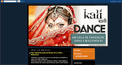 Desktop Screenshot of kalidance.blogspot.com