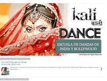 Tablet Screenshot of kalidance.blogspot.com