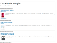 Tablet Screenshot of escalier-des-aveugles.blogspot.com