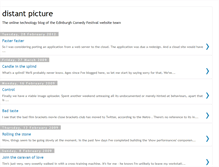 Tablet Screenshot of distantpicture.blogspot.com