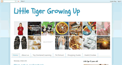 Desktop Screenshot of littletigergrowingup.blogspot.com