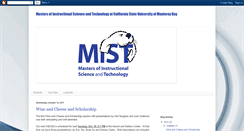 Desktop Screenshot of mist-csumb.blogspot.com