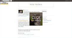 Desktop Screenshot of my-nicethings.blogspot.com