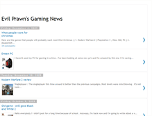 Tablet Screenshot of evilprawngaming.blogspot.com