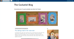 Desktop Screenshot of cockatielblog.blogspot.com