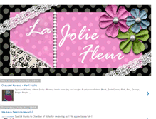 Tablet Screenshot of la-jolie-fleur.blogspot.com