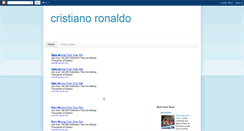 Desktop Screenshot of cristianoronaldo-jannan.blogspot.com