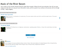 Tablet Screenshot of musicoftheriverbaram.blogspot.com