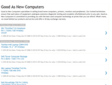 Tablet Screenshot of goodasnewcomputers.blogspot.com