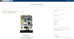 Desktop Screenshot of herbparker.blogspot.com