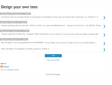 Tablet Screenshot of design-yourowntees.blogspot.com