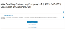 Tablet Screenshot of contractorincincinnati.blogspot.com