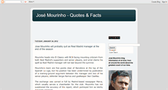 Desktop Screenshot of mourinho-thecoach.blogspot.com