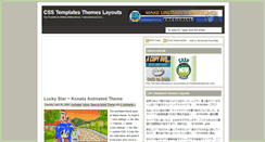 Desktop Screenshot of css-templates-themes.blogspot.com