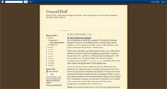 Desktop Screenshot of generalfluff.blogspot.com