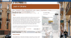 Desktop Screenshot of joshinukraine.blogspot.com