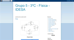 Desktop Screenshot of fisica3cgrupo5.blogspot.com