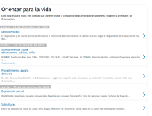 Tablet Screenshot of orientarparalavida.blogspot.com
