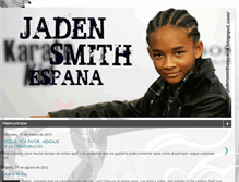 Tablet Screenshot of jadensmithespana.blogspot.com