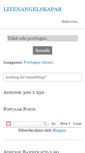 Mobile Screenshot of litenangelskapar.blogspot.com