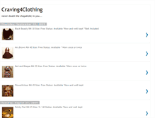 Tablet Screenshot of craving4clothing.blogspot.com