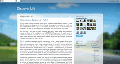 Desktop Screenshot of getdiscoverlife.blogspot.com