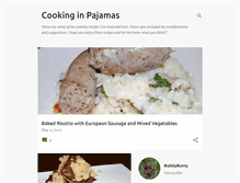 Tablet Screenshot of bubblybunnyrecipes.blogspot.com