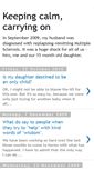 Mobile Screenshot of keepingcalmcarryingon.blogspot.com