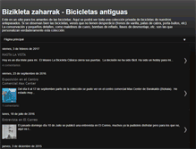 Tablet Screenshot of bizikletazaharrak.blogspot.com