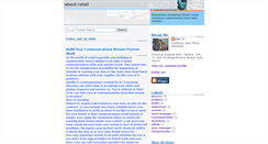 Desktop Screenshot of ilmuretail.blogspot.com