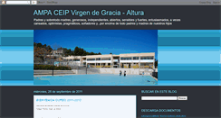 Desktop Screenshot of ampavirgendegracia.blogspot.com