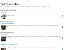 Tablet Screenshot of paulpickardphotography.blogspot.com