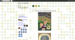 Desktop Screenshot of escoletes03mallorca.blogspot.com