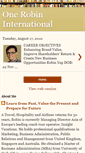 Mobile Screenshot of onerobin.blogspot.com