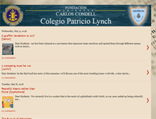 Tablet Screenshot of patriciolynch-english-students.blogspot.com