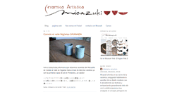 Desktop Screenshot of ceramicamicazuki.blogspot.com