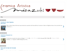 Tablet Screenshot of ceramicamicazuki.blogspot.com