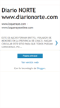 Mobile Screenshot of loqueraye-diarionorte.blogspot.com