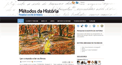 Desktop Screenshot of metodosdahistoria.blogspot.com