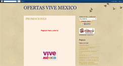 Desktop Screenshot of ofertasvivmexico.blogspot.com