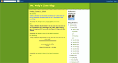 Desktop Screenshot of mskellysclassblog.blogspot.com