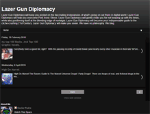 Tablet Screenshot of lazergundiplomacy.blogspot.com