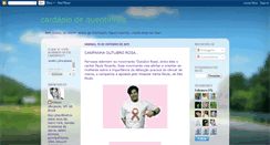 Desktop Screenshot of cardapiodequentinhas.blogspot.com
