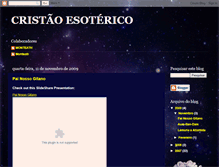 Tablet Screenshot of cristaoesoterico.blogspot.com