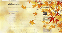 Desktop Screenshot of aminspiration.blogspot.com