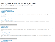 Tablet Screenshot of geicedesporto.blogspot.com