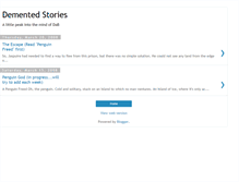 Tablet Screenshot of dementedstories.blogspot.com