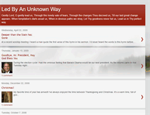 Tablet Screenshot of ledbyanunknownway.blogspot.com