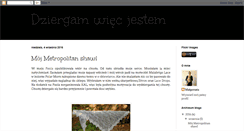 Desktop Screenshot of dziergamwiecjestem.blogspot.com