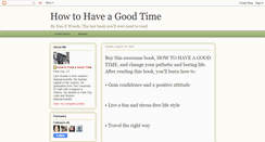 Desktop Screenshot of howtohaveagoodtimebydanwoods.blogspot.com